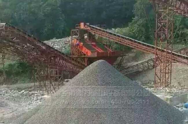 貴州遵義時(shí)產(chǎn)500噸砂石生產(chǎn)線 貴州遵義時(shí)產(chǎn)500噸砂石生產(chǎn)線