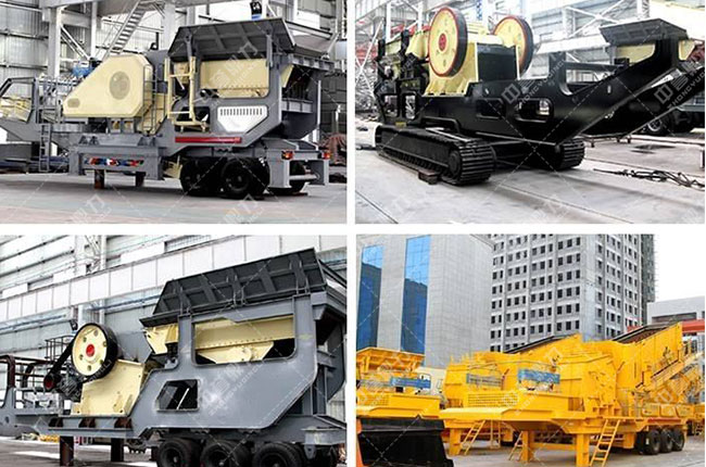 移動式石子破碎機 移動式石子破碎機